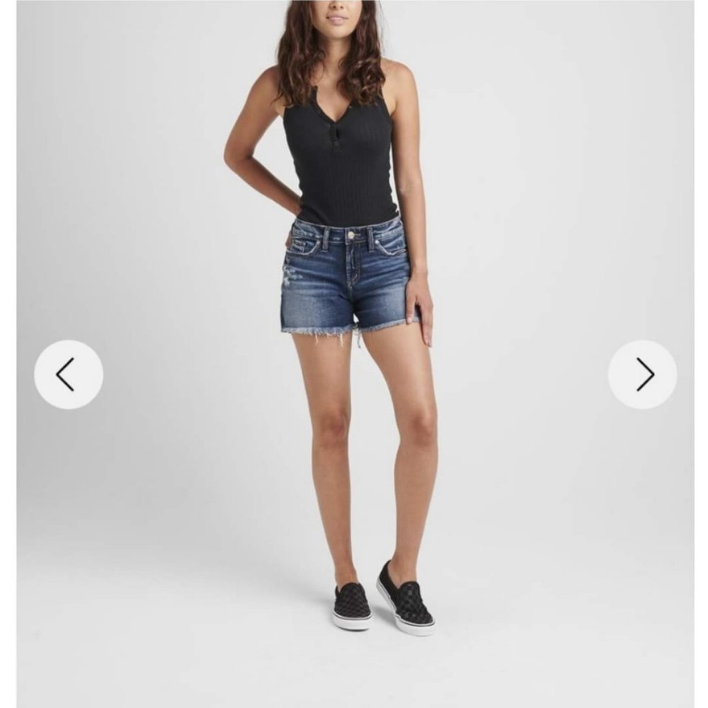 Silver Jean Shorts Size 33 & 34 waist. NWT $45 each